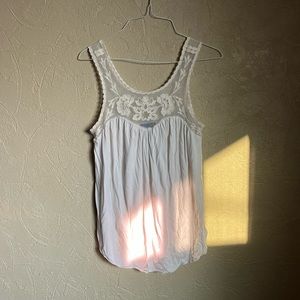 AEO Soft & Sexy Mesh-Strap Lace Tank